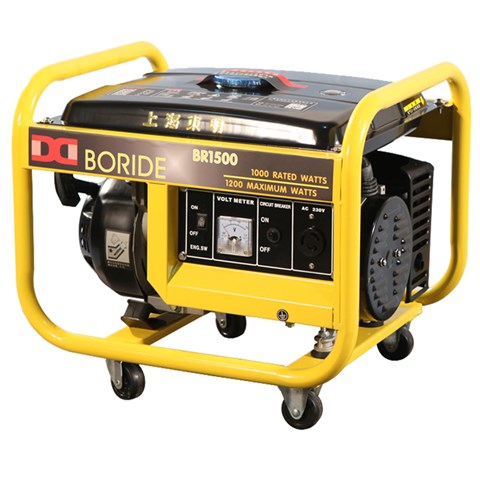 单相1kW小型汽油发电机组BR1500