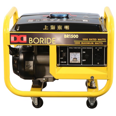 单相1kW小型汽油发电机组BR1500