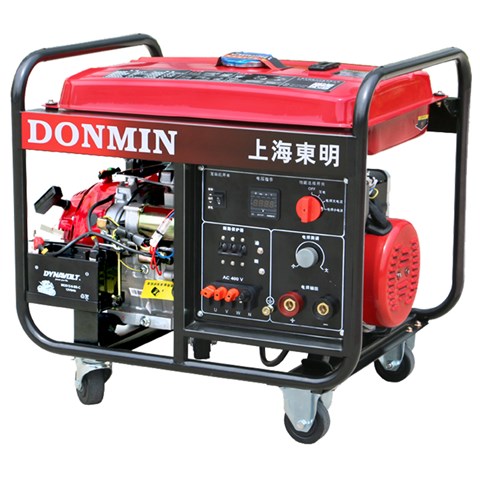 100-200A三相 电动5KW汽油发电电焊一体机SHS210D