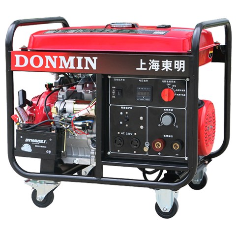 80-190A单相电动 5KW汽油发电电焊一体机SH190D