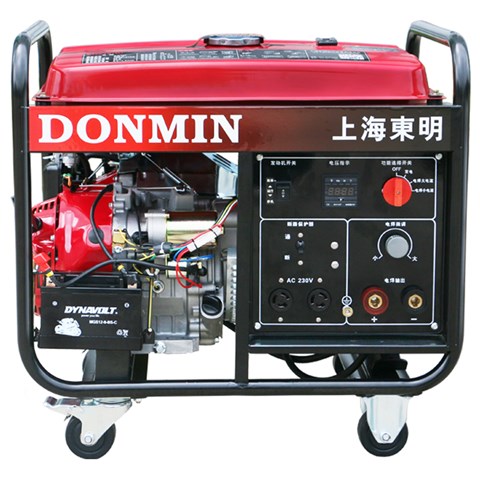 80-190A单相电动 5KW汽油发电电焊一体机SH190D