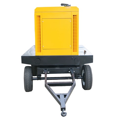 东明DONMIN 30kw移动拖车低噪音玉柴柴油发电机组GF2-30Y(T)-1