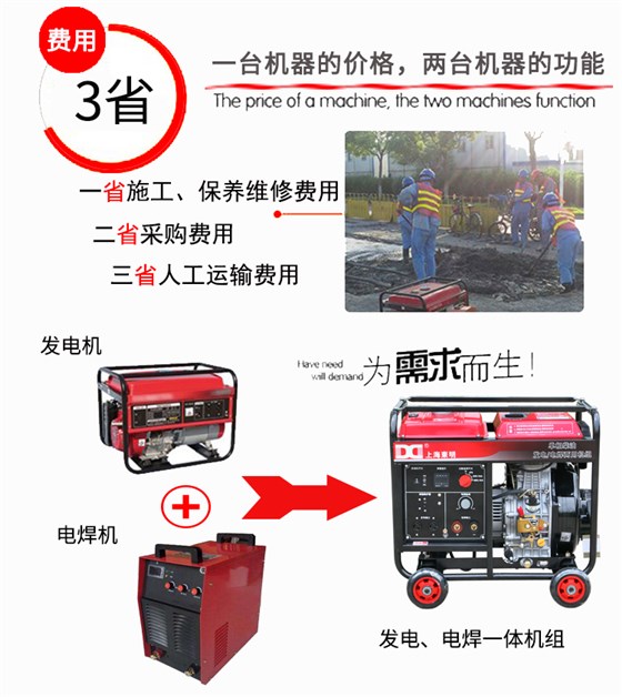 发电电焊机