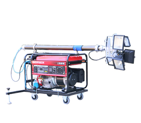 上海东明4X1000W发电灯塔 DT6500  移动灯塔  应急移动照明车灯