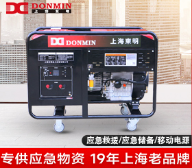 东明单相10kw小型应急便携式柴油发电机组 DMD12000LE/YJ