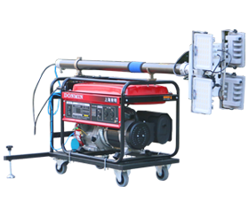 上海东明4X1000W发电灯塔 DT6500  移动灯塔  应急移动照明车灯