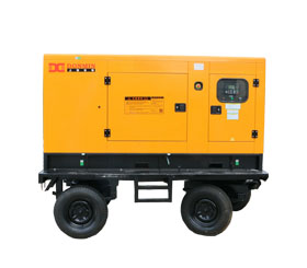 DONMIN东明500kw移动拖车低噪音大型施工玉柴柴油发电机组GF2-500Y(T)-1